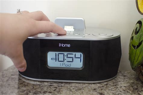 Press and release the Time Set Button. . How to set the time on a ihome clock radio